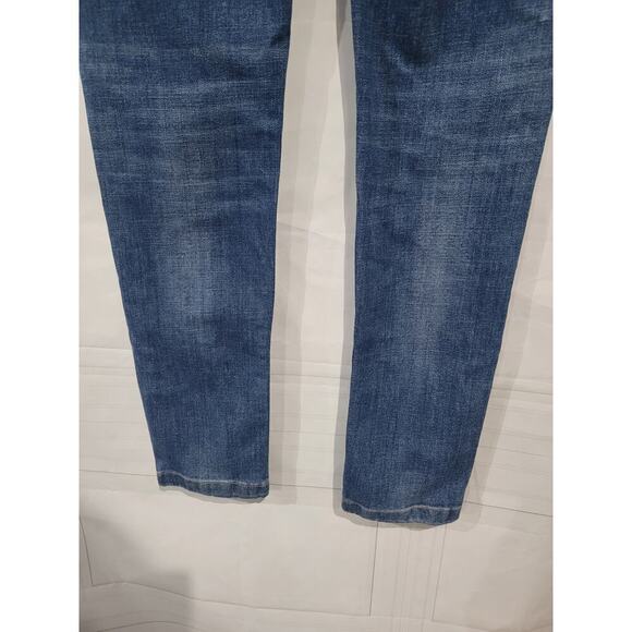 AR and J Camouflage Jeans SZ 29 Waist Skinny Mid Rise Medium Wash Made In Italy - Picture 6 of 12